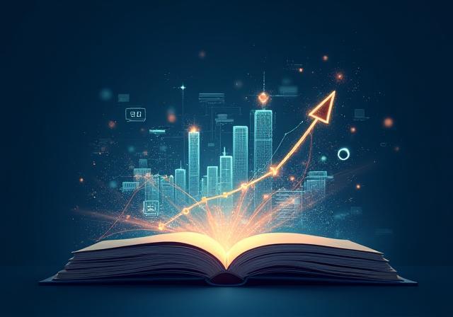 Illustrazione che rappresenta l'innovazione e la crescita educativa